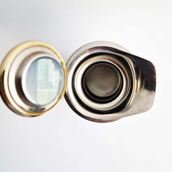 Vintage stainless steel thermos jug by Balzano