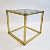 Vintage Italian square side table