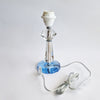 Mid-century Italian cut-glass table lamp