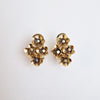 Vintage Italian flower earrings