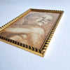 Vintage print of child with gilded frame