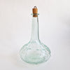 Vintage Italian glass bottle with stopper