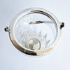 Vintage Italian glass ice bucket