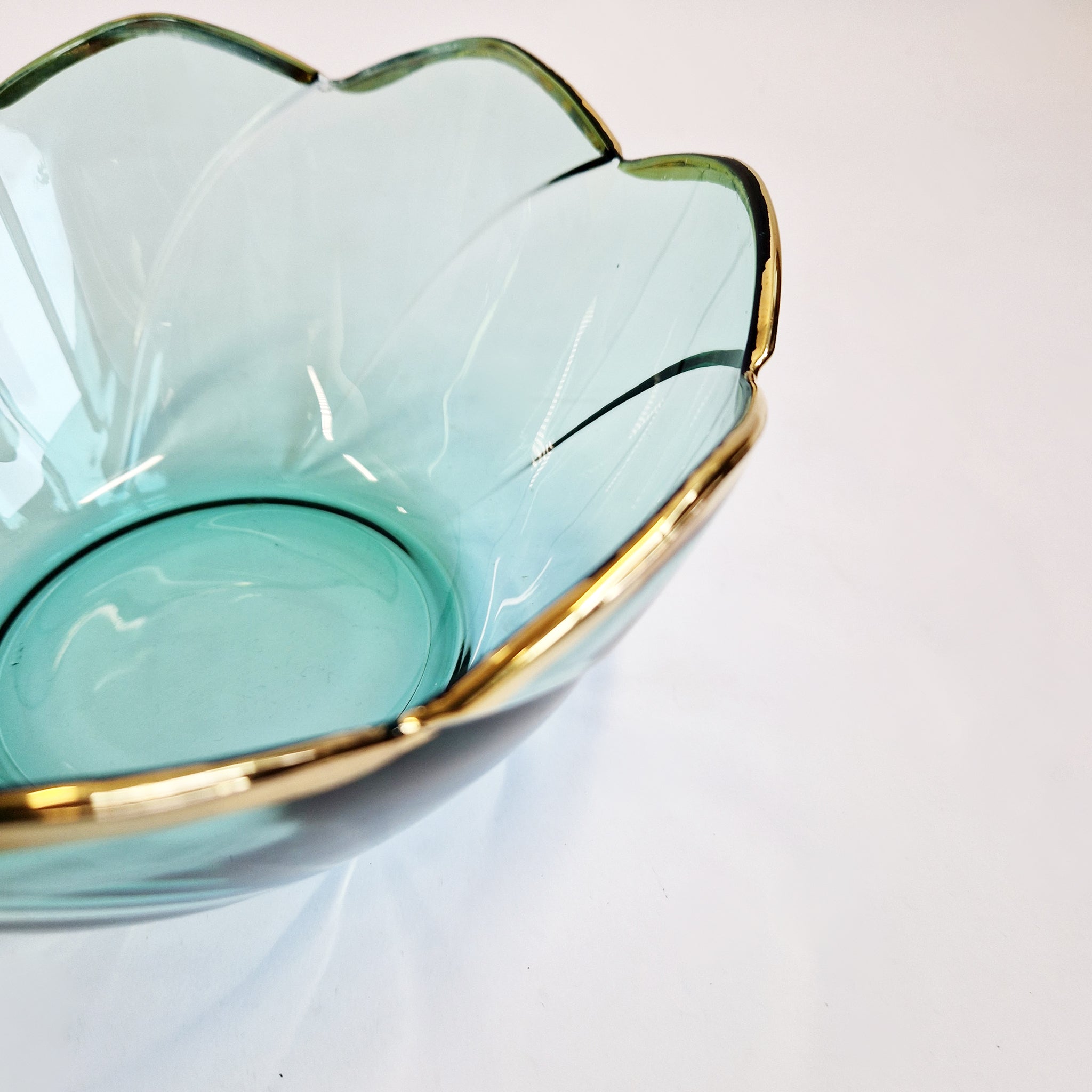Vintage Italian glass bowl