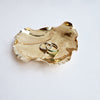 Vintage gold leaf trinket dish