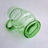 Mid-century Italian green glass jug