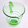 Mid-century Italian green glass jug