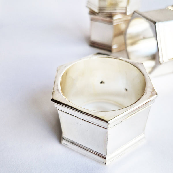Vintage Italian napkin rings set