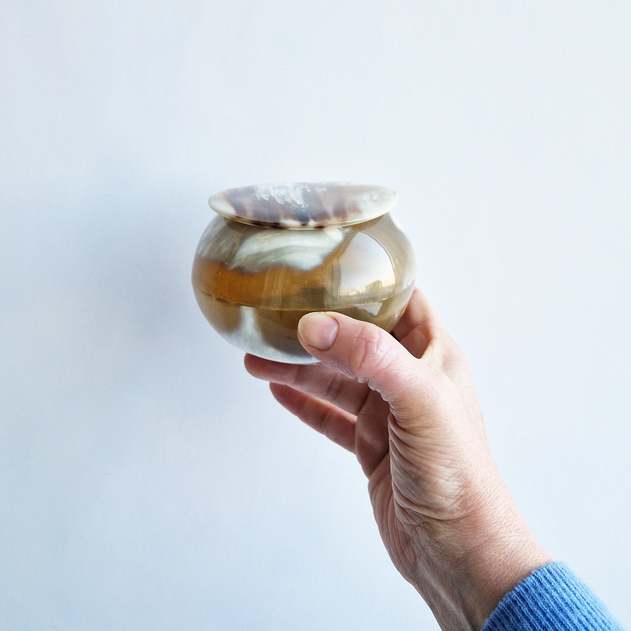 Pre-loved horn trinket box