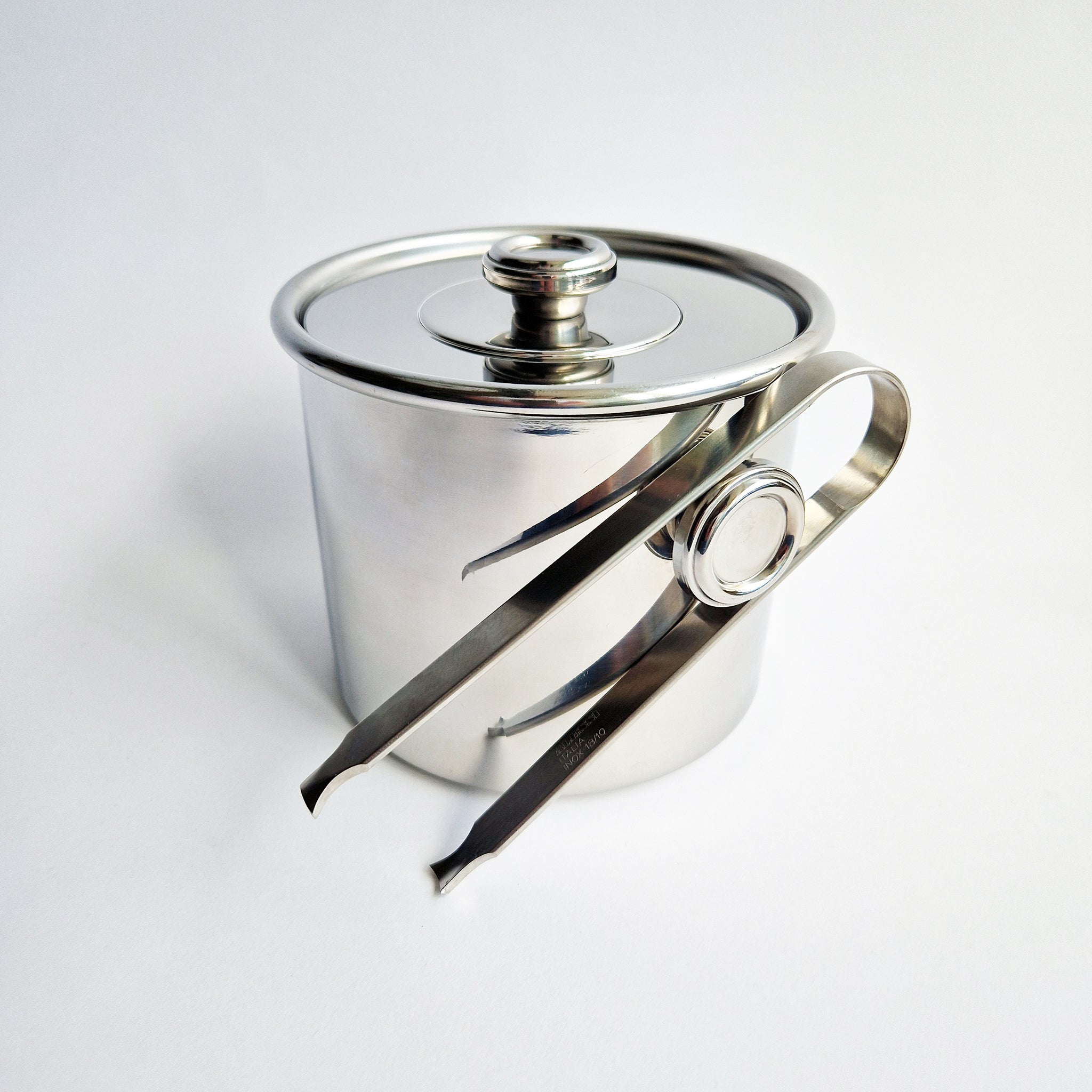 Vintage Italian ice bucket by Mepra