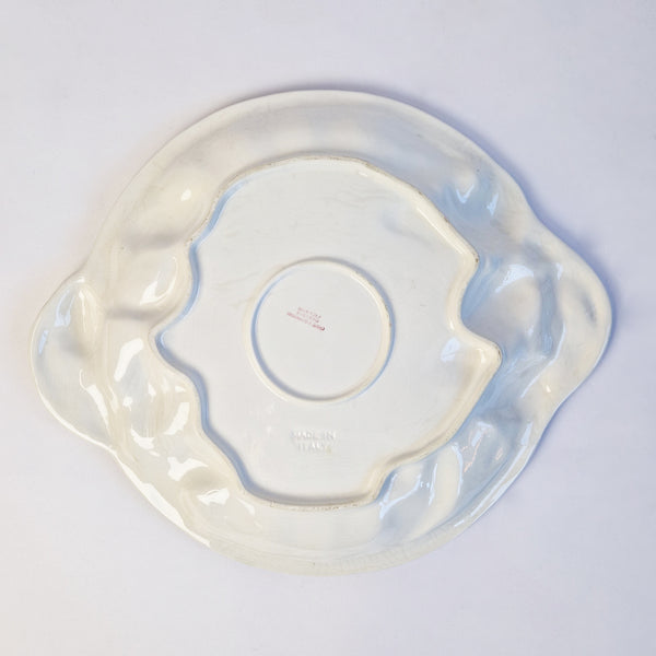 Vintage Italian large dish with lemons