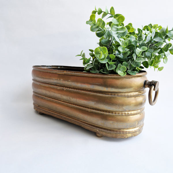Mid-century Italian long planter