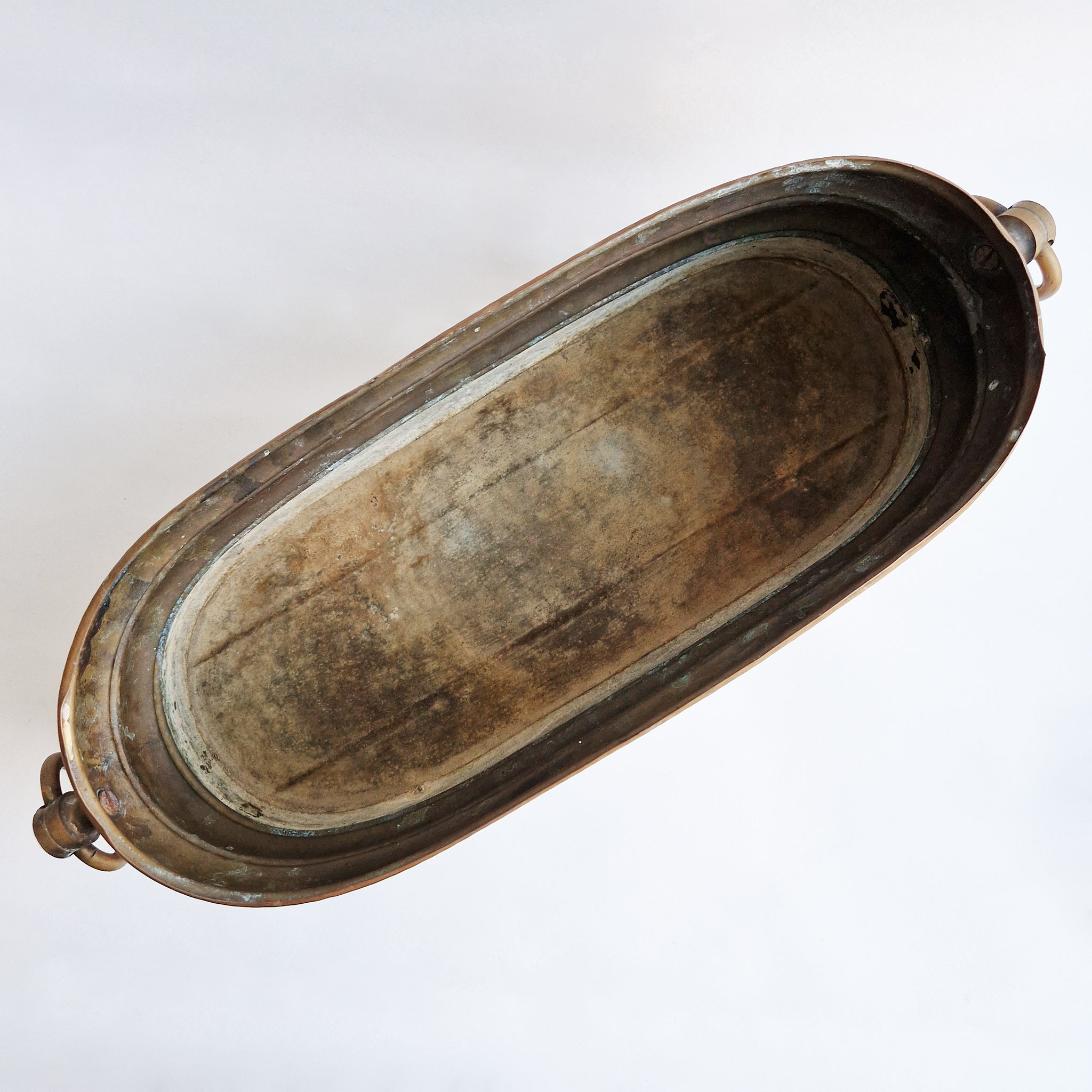 Mid-century Italian long planter