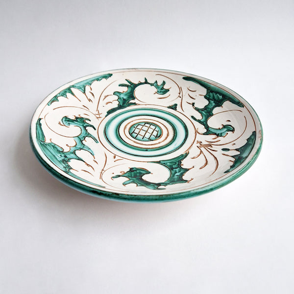 Vintage Italian ceramic plate