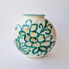 Vintage ceramic Maiolica vase