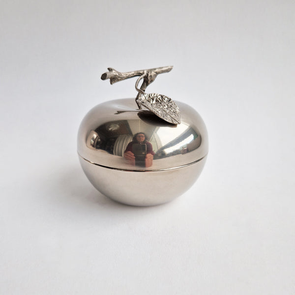 Vintage Italian apple trinket box