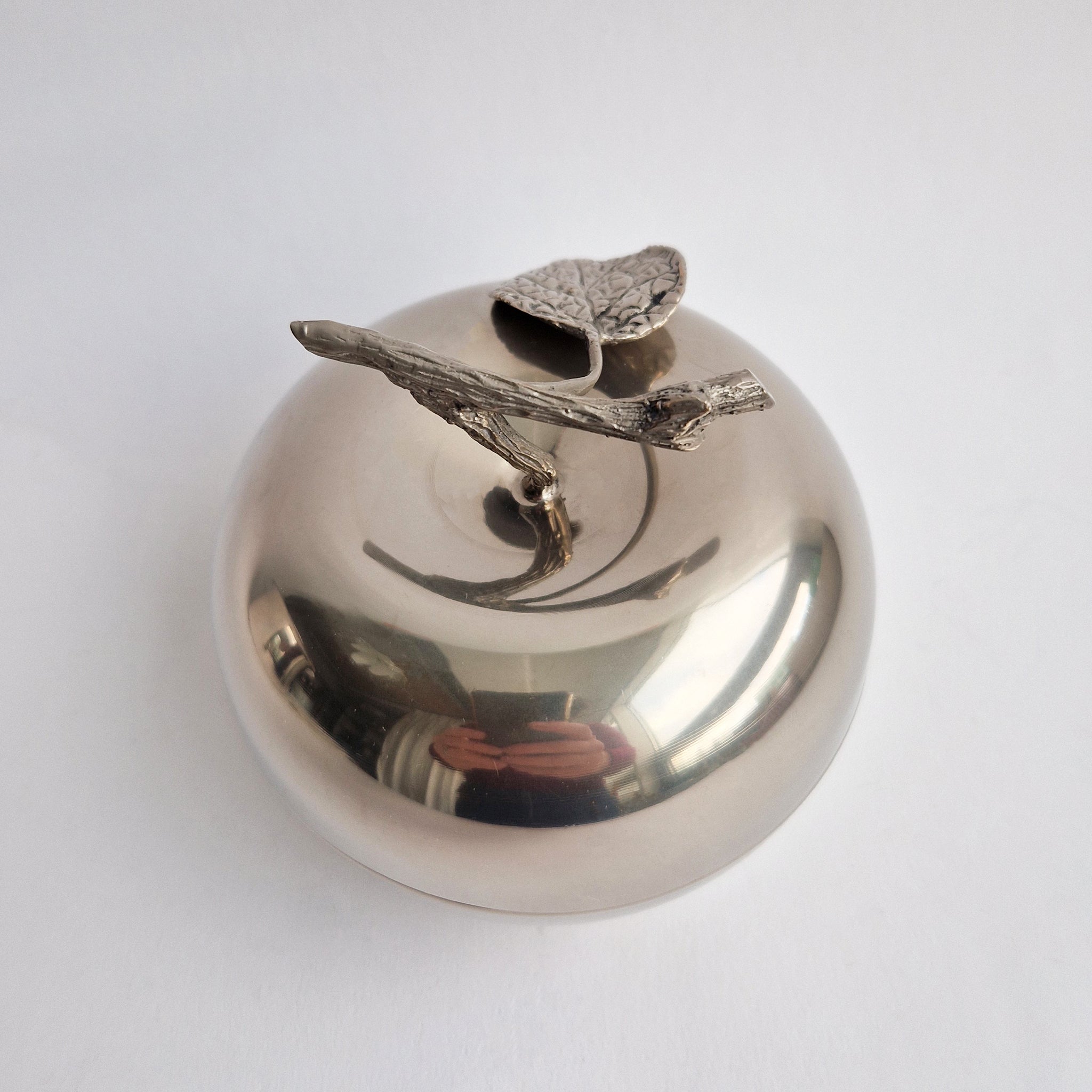 Vintage Italian apple trinket box