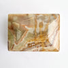 Mid-century large Italian onyx jewelry box