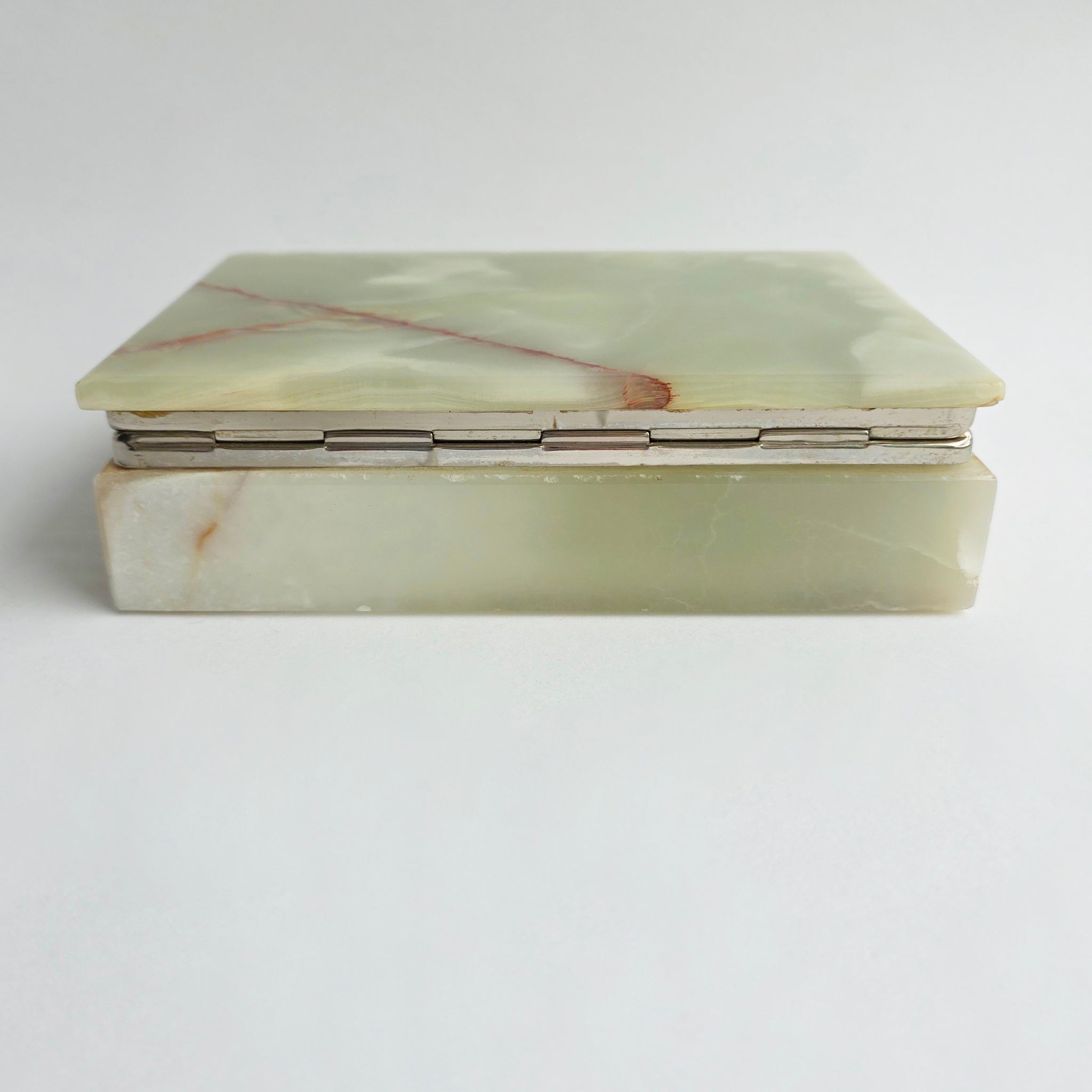 1970s Italian onyx jewelry box