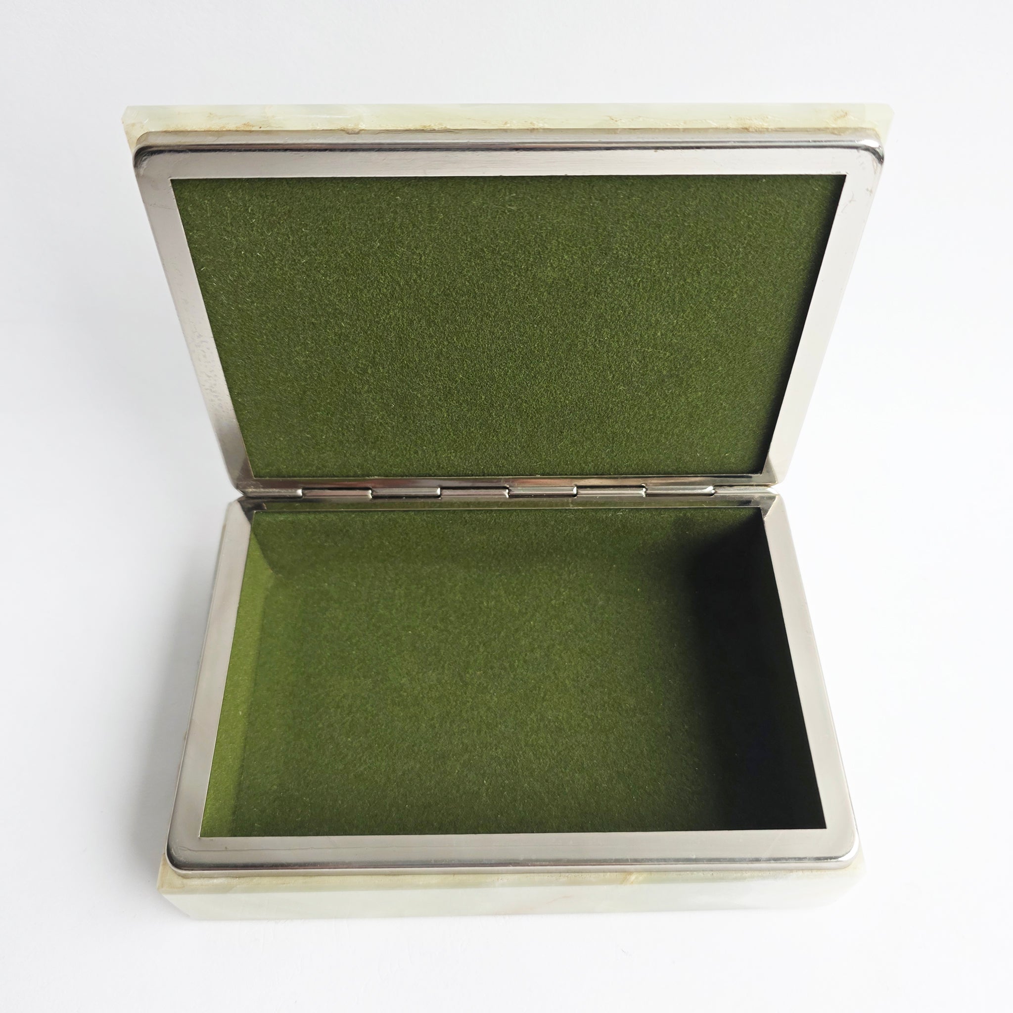 1970s Italian onyx jewelry box