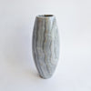 Vintage Italian gray onyx vase
