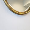 Vintage Italian oval mirror