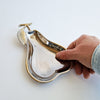 Vintage Italian pear trinket dish