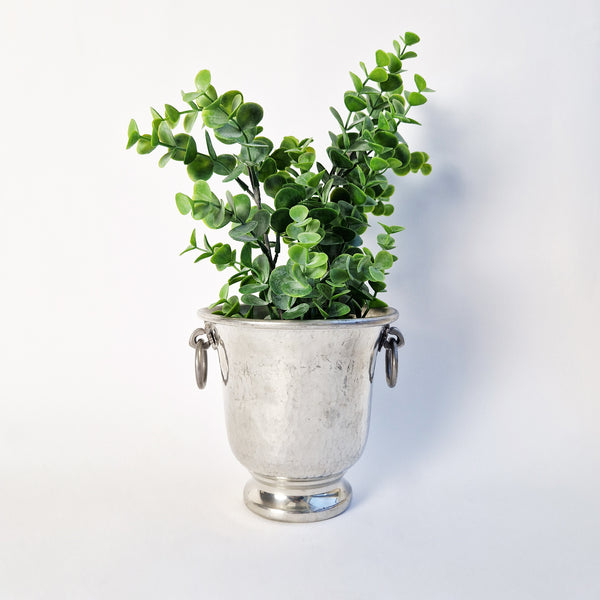 Vintage Italian pewter ice-bucket