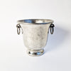 Vintage Italian pewter ice-bucket