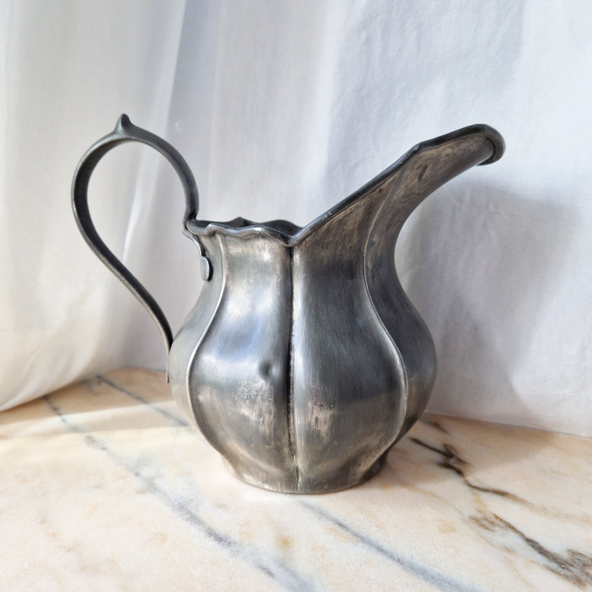 Vintage Italian pewter jug by Metalars