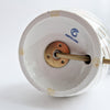 Vintage Italian porcelain table lamp pair
