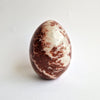 Vintage Italian red marble egg