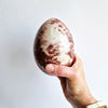 Vintage Italian red marble egg