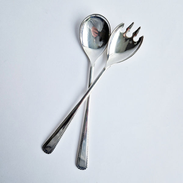 Vintage Italian silver-plated serving set