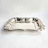 Vintage Italian large scalloped tray