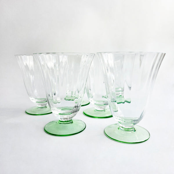 Vintage Italian drinking glasses (set of 6)