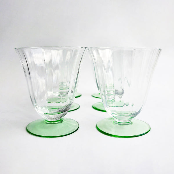 Vintage Italian drinking glasses (set of 6)