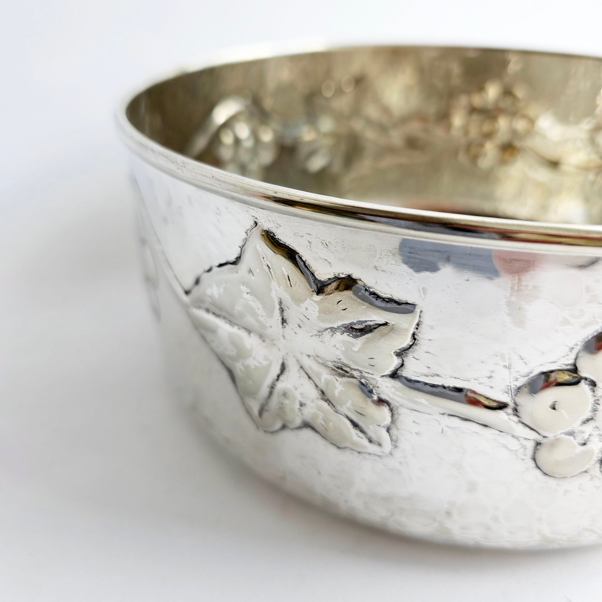 Vintage Italian silver plated bowl