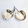 Vintage silver-plated cherry trinket bowls