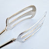 Vintage Italian faux-bamboo serving tongs