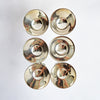 1970s silver-plated champagne glasses