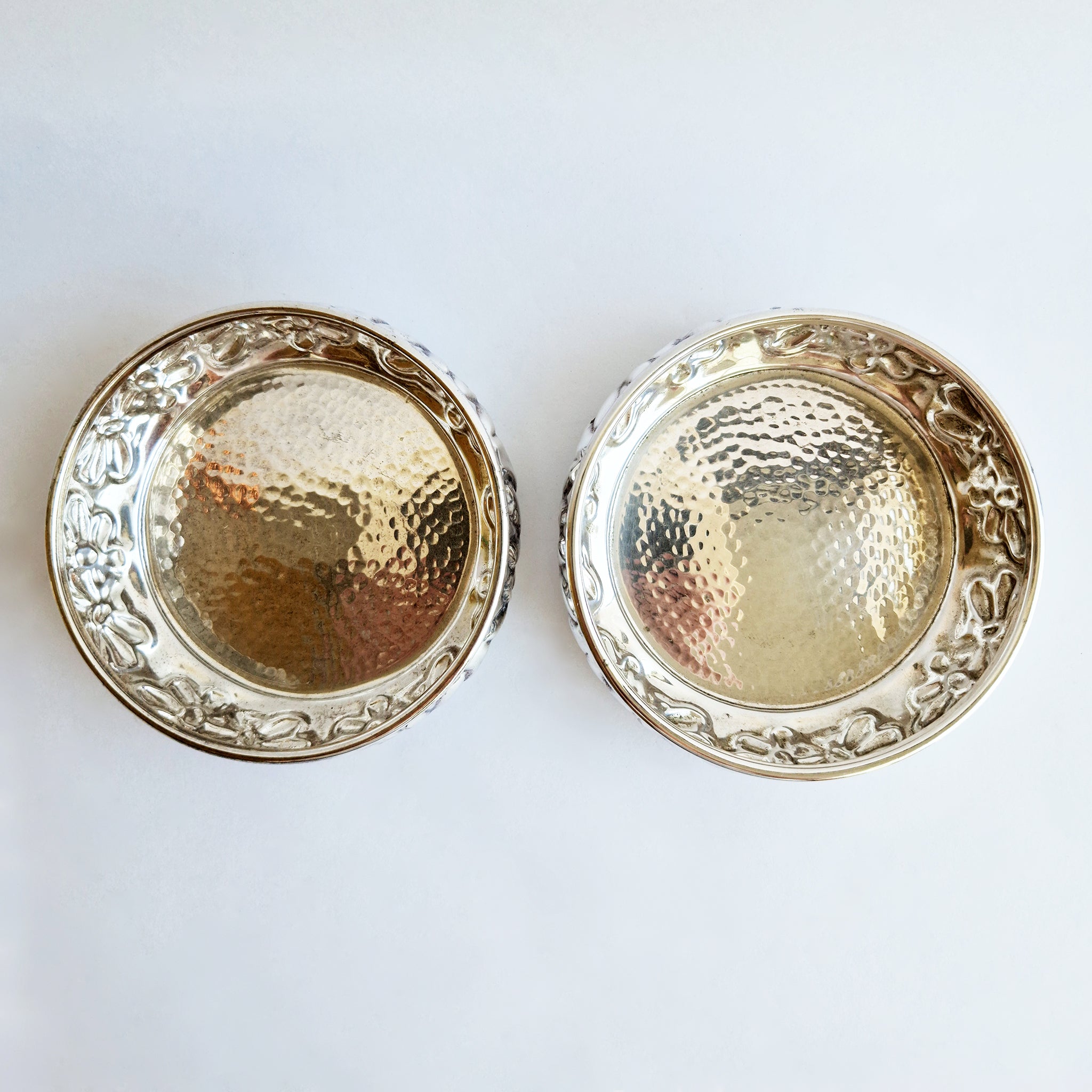 Vintage Italian wine bottle coaster (2 available)