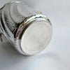 Vintage Italian silver-plated wine cooler with swirls