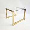 Vintage Italian square side table