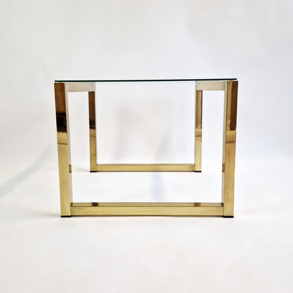 Vintage Italian square side table