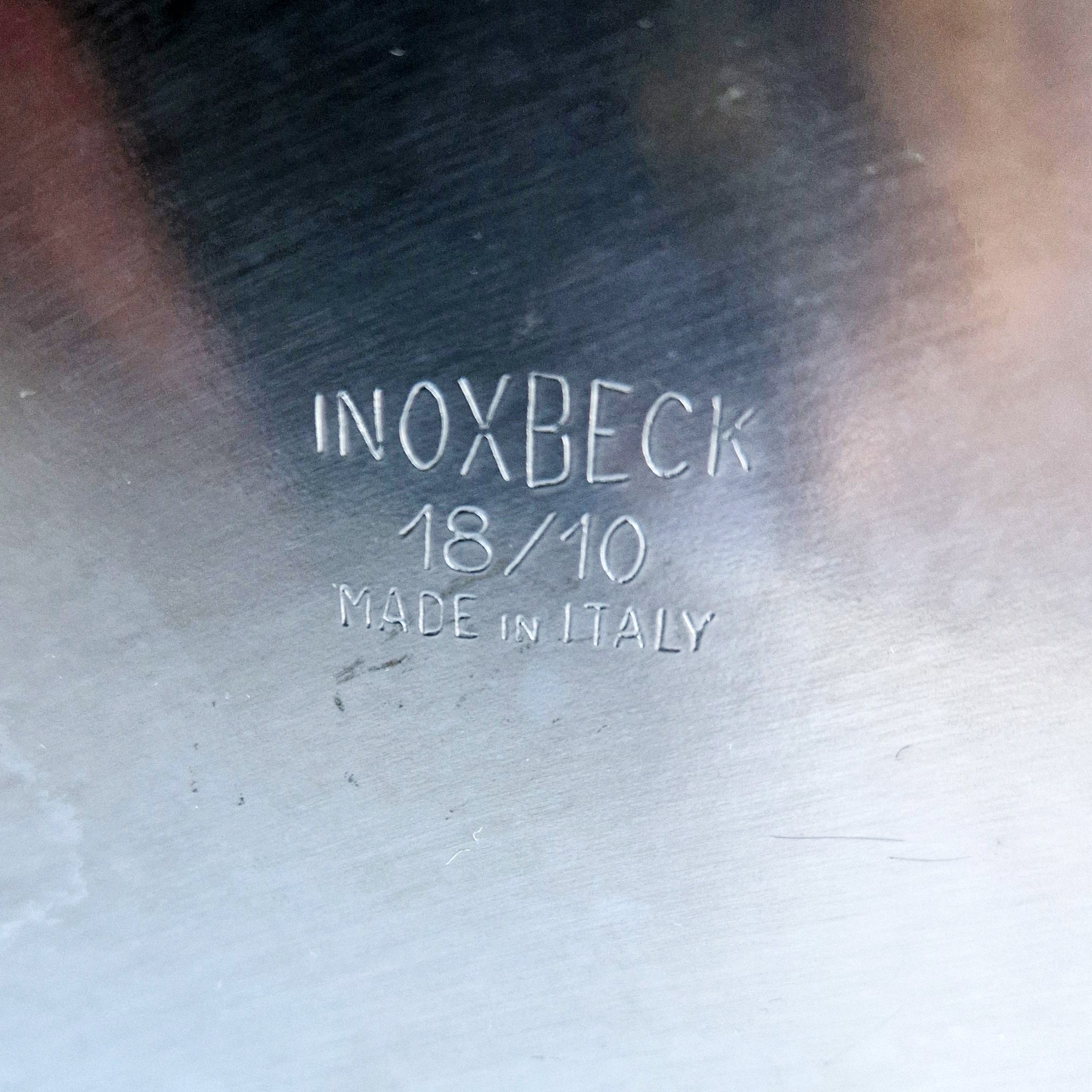 Vintage Italian wine cooler with gold-plated handles