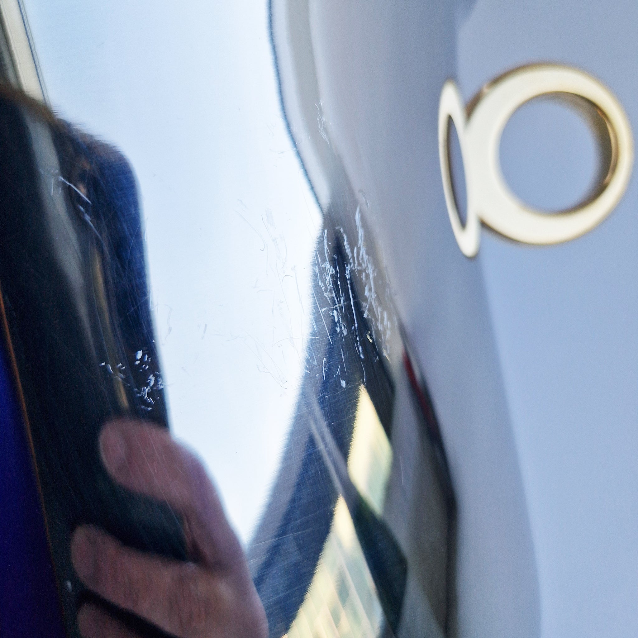 Vintage Italian wine cooler with gold-plated handles