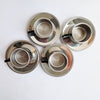 Vintage Casalinghi STO stainless steel coffee cup set