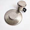 Vintage Casalinghi STO stainless steel coffee cup set