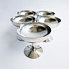 Vintage stainless steel gelato coppette (set of 5)